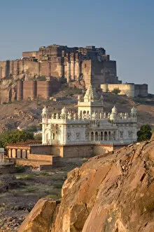Jodhpur Gallery: Jaswant Thada & Meherangarh Fort, Jodhpur (The Blue City), Rajasthan, India