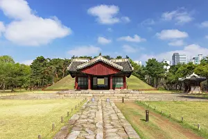 Royal Tombs Prints: Jeongneung (Tomb of King Jungjong), Gangnam, Seoul, South Korea
