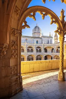 Manueline Prints: Jeronimos Monastery, Restelo, Belem, Lisbon, Portugal