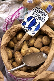 Jersey Royal Potatoes, Jersey, Channel Islands