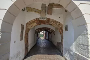 Jewish alley, Treves, Mosel valley, Rhineland-Palatinate, Germany