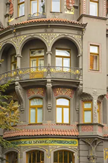 Jewish Restaurant, Parizska street, Old Town, Prague, Czech Republic