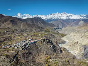 Jharkot Prints: Jharkot village nr Muktinath, Lower Mustang, Nepal
