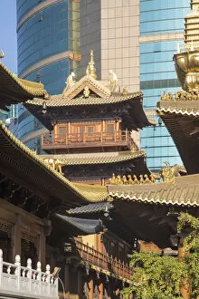 Jing An temple, Shanghai, China
