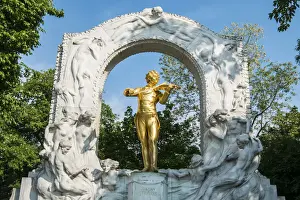 Johann Strauss Denkmal, Stadtpark, Vienna, Austria