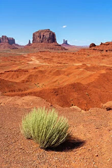Images Dated 21st September 2023: John Ford Point, Monument Valley Tribal Park, Navajo County, Arizona, USA