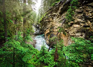 Emerald Prints: Johnston Canyon, Banff National Park, Alberta, Canada