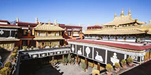 Images Dated 14th March 2017: Jokang temple, Lhasa, Tibet, China