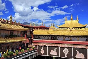 Images Dated 22nd January 2014: Jokhang temple, Lhasa, Tibet, China
