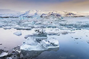 Jokulsarlon Prints: Jokulsarlon Glacier Lagoon, Hofn, Iceland, Europe