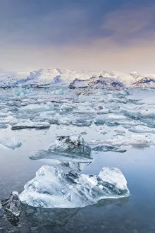 Jokulsarlon Prints: Jokulsarlon Glacier Lagoon, Hofn, Iceland, Europe