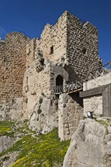Images Dated 21st September 2011: Jordan, Ajloun, Ajloun Castle, Qala-at Ar-Rabad, built 1188, exterior