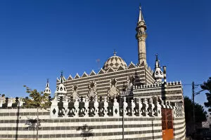 Images Dated 21st September 2011: Jordan, Amman, Abu Darwish Mosque, built 1961