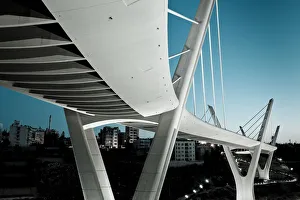 Images Dated 21st September 2011: Jordan, Amman, Amman Suspension Bridge