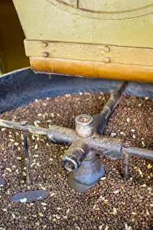 Jordan, Amman Governorate, Amman. Arabic coffee roasted with cardamon for sale in