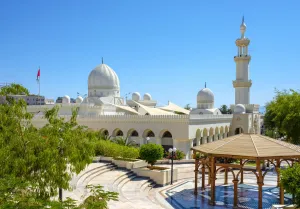 Images Dated 5th February 2019: Jordan, Aqaba Governorate, Aqaba. Sharif Hussein bin Ali Mosque