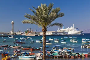 Images Dated 21st September 2011: Jordan, Aqaba, Port of Aqaba