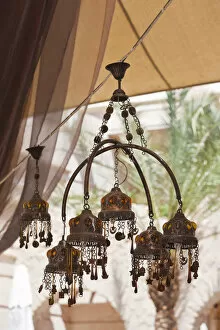 Images Dated 21st September 2011: Jordan, Aqaba, traditional Arab lamp