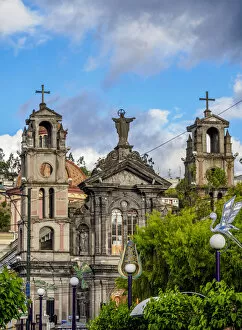Images Dated 9th October 2018: Jordan Church, Otavalo, Imbabura Province, Ecuador