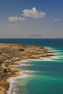 Images Dated 21st September 2011: Jordan, Dead Sea, Mazraa, seascape by Potash City