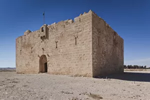 Images Dated 21st September 2011: Jordan, Desert Highway, Qatrana, Qatrana Castle, built by the Orttomans in 1531 AD