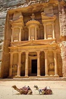 Images Dated 5th February 2019: Jordan, Ma an Governorate, Petra. UNESCO World Heritage Site