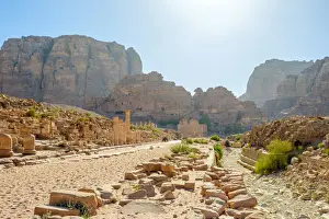 Jordan, Ma an Governorate, Petra. UNESCO World Heritage Site