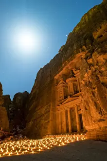Jordan, Ma an Governorate, Petra. UNESCO World Heritage Site