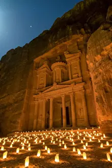 Jordan, Ma an Governorate, Petra. UNESCO World Heritage Site