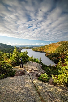 Bar Harbor Prints: Jordan Pond, Mount Desert Island, Acadia National Park, Bar Harbor, Maine, United States