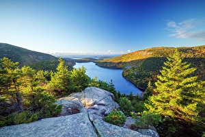 Bar Harbor Prints: Jordan Pond, Mount Desert Island, Acadia National Park, Bar Harbor, Maine, United States