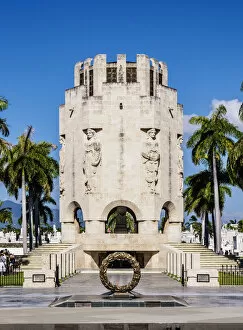 Images Dated 16th January 2020: Jose Marti Mausoleum, Santa Ifigenia Cemetery, Santiago de Cuba