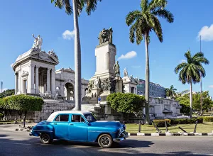 Almendron Prints: Jose Miguel Gomez Monument, Vedado, Havana, La Habana Province, Cuba
