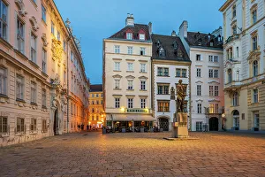 Innere Stadt Prints: Judenplatz (Jewish Square), Vienna, Austria