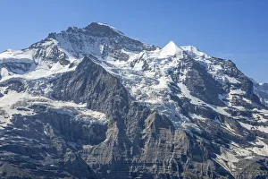 Images Dated 1st September 2021: Jungfrau, Bernese Alps, Grindelwald, Berner Obeland, canton Bern, Switzerland