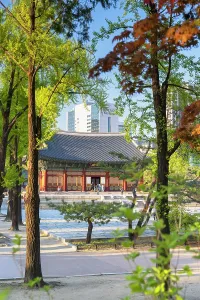Ancient Monument Prints: Junghwajeon Hall in Deoksugung Palace, Seoul, Seoul Metropolitan Area, South Korea