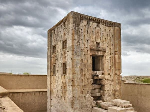 Achaemenian Gallery: Ka ba-ye Zartosht, Cube of Zoroaster, Zoroasters Kaba, 6th century BC, Naqsh-e