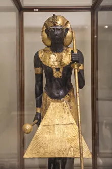 Pharaoh Prints: Ka Statue of Tutankhamun, Egyptian Museum, Cairo, Egypt