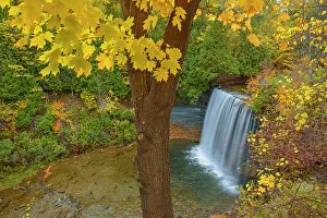 Kagawong Creek at Bridal Veil Falls, Manitoulin Island, Ontario, Canada