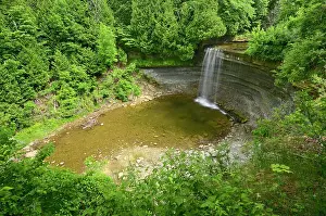 Provinces Prints: Kagawong River at Bridal Veil Falls in Kagawong Manitoulin Island, Ontario, Canada