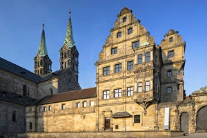 Images Dated 11th October 2018: Kaiserdom (Imperial Cathedral) and Ratsstube Historiches Museum, Bamberg (UNESCO World