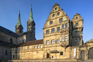 Bergstadt Prints: Kaiserdom (Imperial Cathedral) and Ratsstube Historiches Museum, Bamberg (UNESCO World