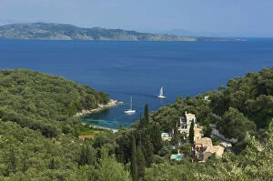 Images Dated 12th April 2012: Kalami, Corfu, Ionian Islands, Greece
