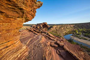 Lookout Prints: Kalbarri National Park, Kalbarri, Western Australia, Australia