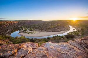 Lookout Prints: Kalbarri National Park, Kalbarri, Western Australia, Australia
