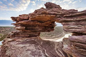 Western Australia Collection: Kalbarri National Park, Natural Window. Western Australia