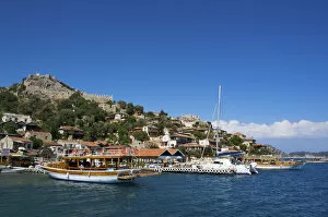 Kale Caste, Port, Simena, Lykia, Turquoise Coast, Turkey