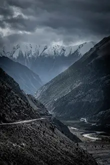 Lower Mustang Prints: Kali Gandaki river in Lower Mustang, Nepal