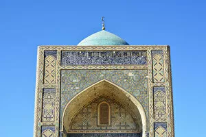 Bukhara Gallery: Detail of the Kalon mosque. Bukhara, a UNESCO World Heritage Site. Uzbekistan