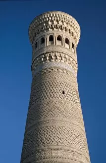 Central Asian Gallery: The Kalyan Minaret which allegedly awed Genghis
